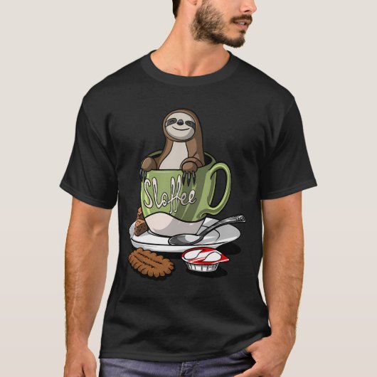 スロッフィースロースコーヒー Tシャツ (正面)