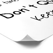 スロッフレンドリースのアドバイス ポスター (角)