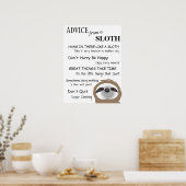 スロッフレンドリースのアドバイス ポスター (キッチン)