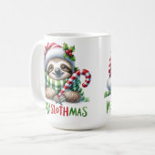 スロッメリーサムスロッスクリスマスマグカップおもしろいホリデー コーヒーマグカップ (正面左)