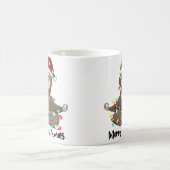 スロッメリーサムヨガスロスめい想のクリスマス コーヒーマグカップ (中央)