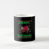 スロッメリーマススおもしろいマス醜いクリスマス コーヒーマグカップ (中央)