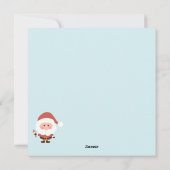 スロッメリーマスホリデーカード シーズンカード (裏面)