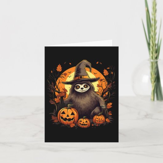 スロッ不気味スウィッチハロウィーン カード (正面)