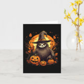 スロッ不気味スウィッチハロウィーン カード (黄色い花)