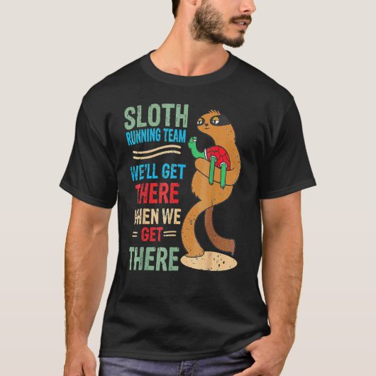 スロッ走スのチームWeu2019が到着する Tシャツ (正面)