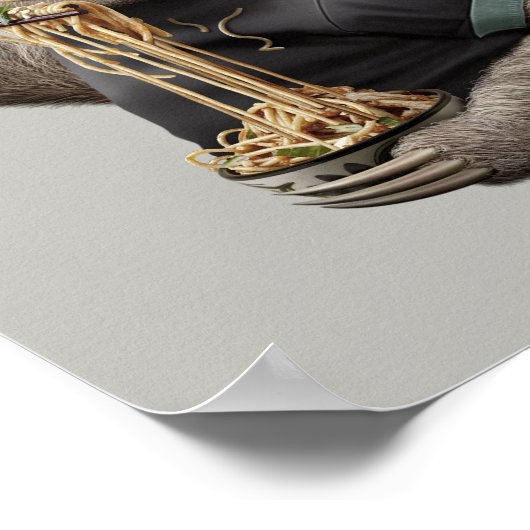 スロッ食べス麺 ポスター (角)