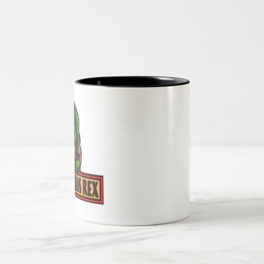 スロトサウルスレックスコーヒーマグ ツートーンマグカップ (中央)