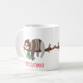 スロトマスメリークリスマススロス コーヒーマグカップ (正面左)