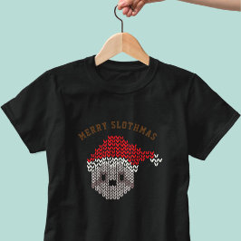 スロトマスメリーサンタスロスキュートクリスマスホリデー Tシャツ