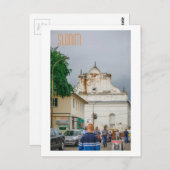 スロニムベラルーシタウンアーキテクチャシナゴグ ポストカード (正面/裏面)