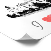 スロニムベラルーシ建築教会が大好き ポスター (角)