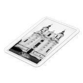 スロニムベラルーシ建築都市大聖堂 マグネット (左側)