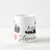 スロニム ベラルーシ 建築 教会が好き コーヒーマグカップ (中央)
