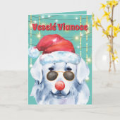 スロバおもしろいクキュバクドッグインライトヴェゼレヴィアノセ カード (黄色い花)