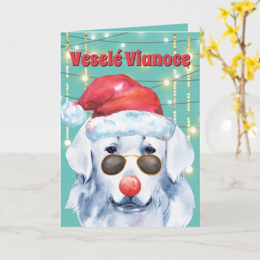 スロバおもしろいクキュバクドッグインライトヴェゼレヴィアノセ カード (黄色い花)