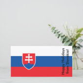 スロバキアからのハッピーホリデーズカード シーズンカード (スタンド正面)