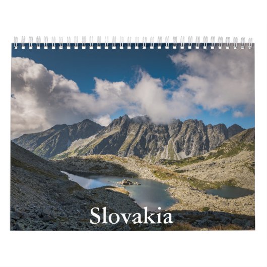 スロバキアのカレンダー カレンダー (カバー)