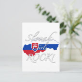 スロバキアのガールズロック! ポストカード (スタンド正面)