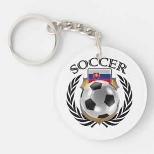 スロバキアのサッカー2016ファンのギア キーホルダー