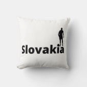 スロバキアのサッカー クッション (正面)