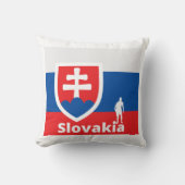 スロバキアのサッカー クッション (正面)