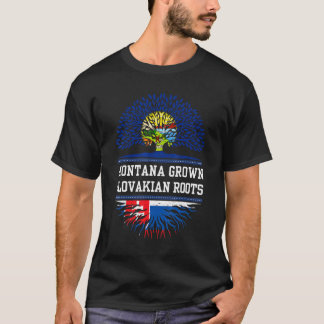 スロバキアのルーツスロバキアで栽培されたモンタナ Tシャツ