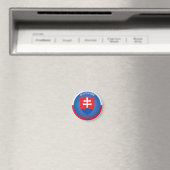 スロバキアの伝統エンブレム マグネット (インサイチュ (食洗機))