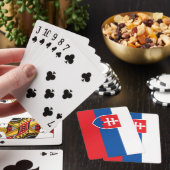 スロバキアの国旗 トランプ (インサイチュ)