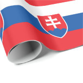 スロバキアの国旗 ラッピングペーパー (ロールコーナー)