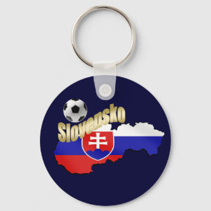 スロバキアの地図のくねりそれSlovaks Slovenskoのギフト キーホルダー
