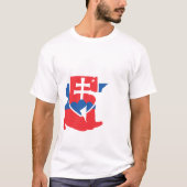 スロバキアの封印 Tシャツ (正面)