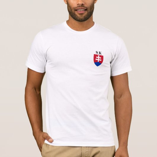 スロバキアの新しいロゴ! Tシャツ (正面)