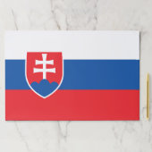 スロバキアの旗とティアウェイ紙パッド ペーパーパッド (インサイチュ)