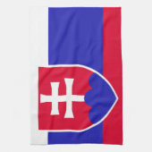 スロバキアの旗 キッチンタオル (縦)