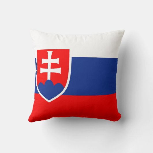 スロバキアの旗 クッション (裏面)