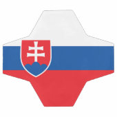 スロバキアの旗 サッカーボール (フラット)