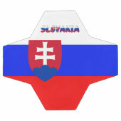 スロバキアの旗 サッカーボール (フラット)