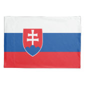 スロバキアの旗 枕カバー (裏面)