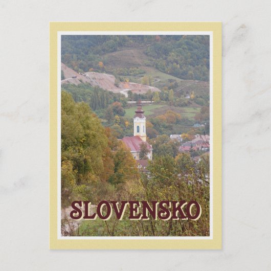 スロバキアシーン ポストカード (正面)