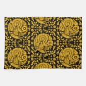 スロバキアフォークアート キッチンタオル (横)