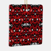 スロバキアフォークアート セラミックオーナメント (右)