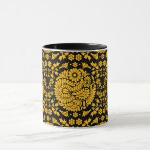 スロバキアフォークアート マグカップ