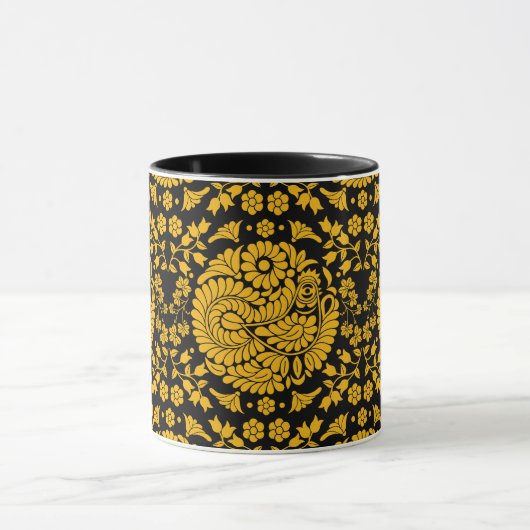 スロバキアフォークアート マグカップ (中央)