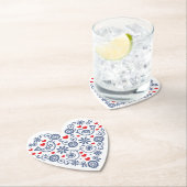 スロバキアフォークパターン ペーパーコースター (インサイチュ)