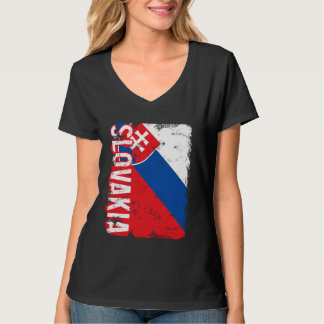 スロバキアプライドスロバキア国旗のルーツ伝統 Tシャツ