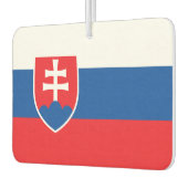 スロバキア国旗を持つ車の空気フレッシュナー カーエアーフレッシュナー (左)