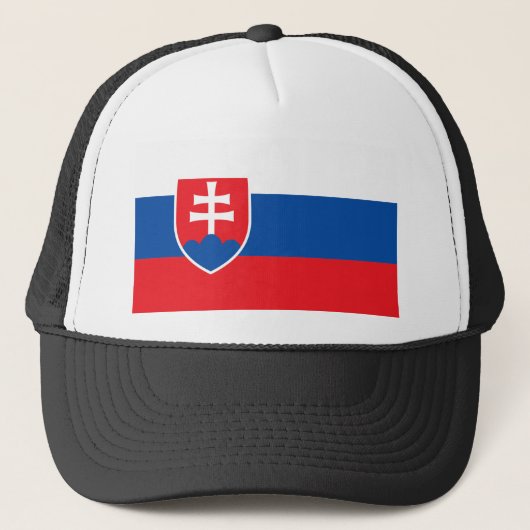 スロバキア国旗 キャップ (正面)