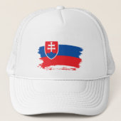 スロバキア国旗 キャップ (正面)