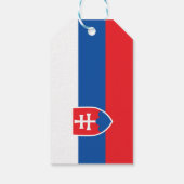 スロバキア国旗 ギフトタグ (裏面)